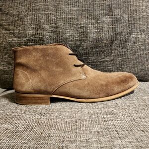 Men's Brown Suede Ankle Boots